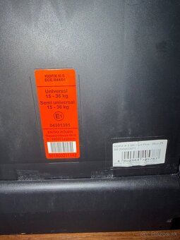 Predám prémiovú autosedačku Britax Römer Kidfix III S - 5