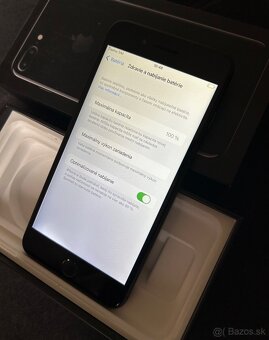 Iphone 8 plus 64GB black - 100% batéria - 5