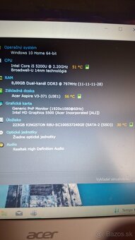 Acer aspire V3, 13" - 5