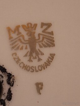 Porcelánový Etažér Československo - 5