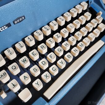 Pisaci stroj consul 2223 modrý - 5