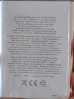 Apple iPod Shuffle 3th Generation, Hudobný prehrávač - 5