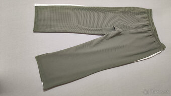 Pánske voľnočasové nohavice olivovo zelené - 5