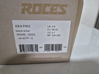 Nastavovacie lyžiarky ROCES velkost 36-40 - 5