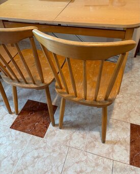 Drevené stoličky 4 ks - 5