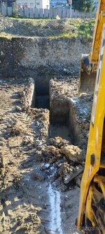 Zemné,výkopové,búracie práce traktorbagrom. JCB 4CX. - 5