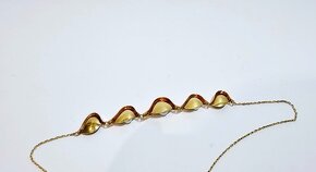 zlatý perlový náhrdelník - 5