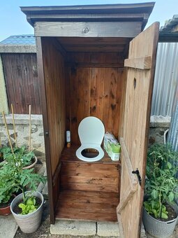 Kadibudka WC Drevená latrína - 5