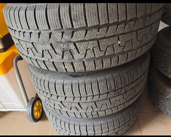 Alu disky 5x112 r18 +zimne pneu 225/45r18 - 5