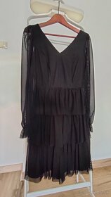 Krásne čierne šaty MOHITO veľ. S /.36 - 5