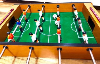 Stolný futbal-FUTBALOVÝ STôL PRE DETI+mládež+ZADARMO SAMOLEP - 5