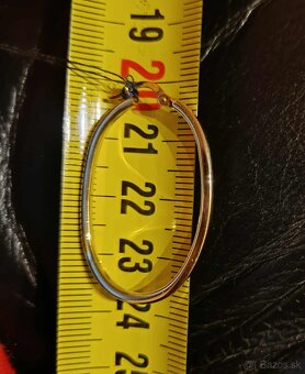 Zlate náušnice kruhy  585 - 5