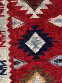 Vlnený koberec Kelim - 5