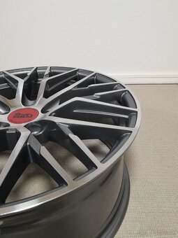 Alu disky R18 5x112 Et30 MAM RS4 PFP Škoda Seat Audi Vw - 5