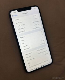 iPhone XS Max 64GB - 100% batéria - 5