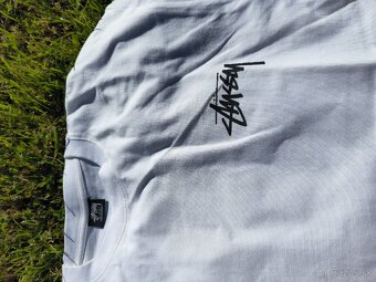 Tričko Stussy Graphic Biele L - 5
