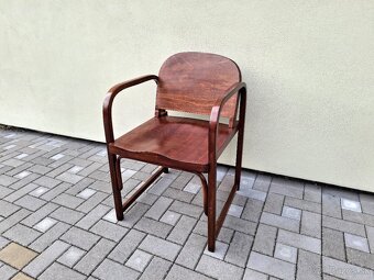 Unikátní celodřevěné křeslo TATRA po renovaci - 5