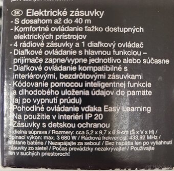 Zásuvky na diaľkové ovládanie - 5