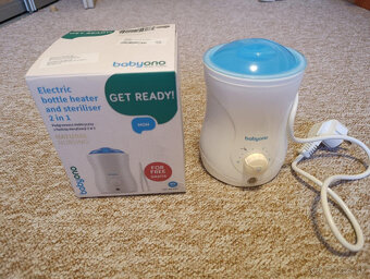 Elektrická odsávačka mlieka Babyono + Ohrievac - 5
