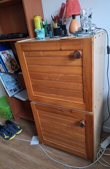 Skrinky súprava obklad drevom - 5