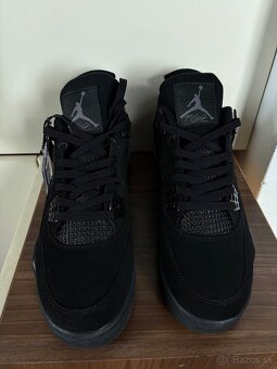 Nike Air Jordan 4 čierne - 5