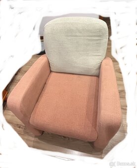 Gauč a kreslo - ZACHOVALÉ za 40€ - 5