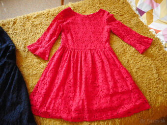 2x dievčenské čipkované atočky 152cm - 5