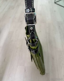 Kožená kabelka cez rameno - 5