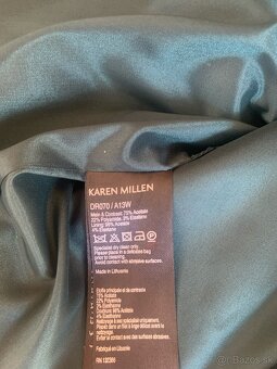 Dámske šaty, č. 42, Karen Millen, nové, tmavo zelené - 5