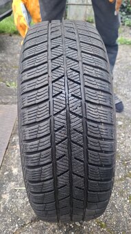 Plechové disky 5x112, NOVE + pneu zimné 205/60/R16 XL - 5