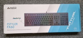 Kancelárska/tichá/RGB klávesnica - 5