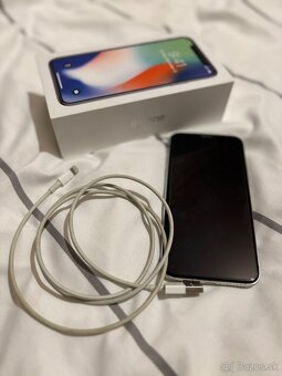 iphone X - 256GB - Silver - 5