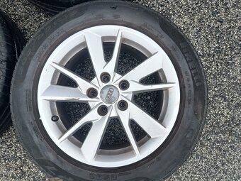 Original AUDI alu disky R16 z Audi A4 - 5