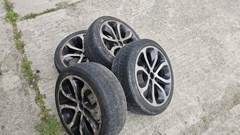Elektróny 17" ošúchané 4x108 rozm. 205/45 R17 - 5