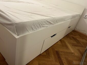 Manželská posteľ 160x200cm (+rošty a matrace) - 5