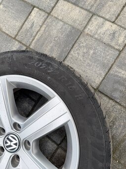 VW originálne disky R16 s pneu Matador Sibir Snow - 5