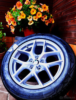 alu R17 5x112, senzory, zimné pneu, BMW X1, X2 - 5