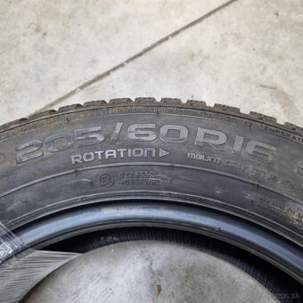Zimné pneumatiky 205/60 R16 NOKIAN DOT1621 - 5