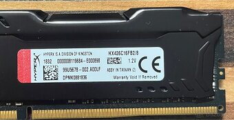 Kingston HyperX Fury 16Gb 2666MHz (2x8) - 5