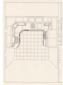 Kuchyně z masivu se spotřebiči a jídelním koutem,5717 - 5