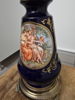 Porcelánová lampa. - 5