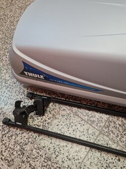 Predám strešný box aj s nosičmi Thule - 5