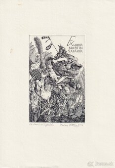 predam grafiky - exlibris Dusan Kallay - 5