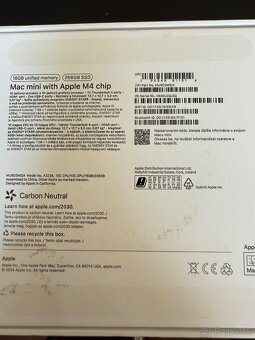 Apple Mac mini M4 16gb RAM 256GB SSD - 5