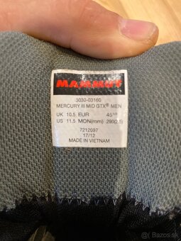 Pánska turistická obuv Mammut - 5