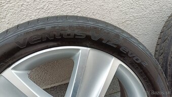 5x112 R17 VW HLINÍKOVÉ DISKY 205/50 R17 LETNÉ PNEUMATIKY - 5