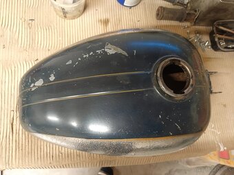 jawa sport originál modrá nádrž - 5