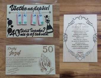 Gravírovanie a zhotovenie drevených darčekových predmetov - 5