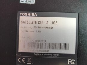 rozpredám notebook Toshiba satellite C55 - 5