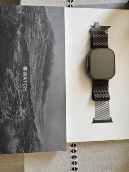 Apple Watch Ultra 2 Milánsky ťah Black edition - 5
